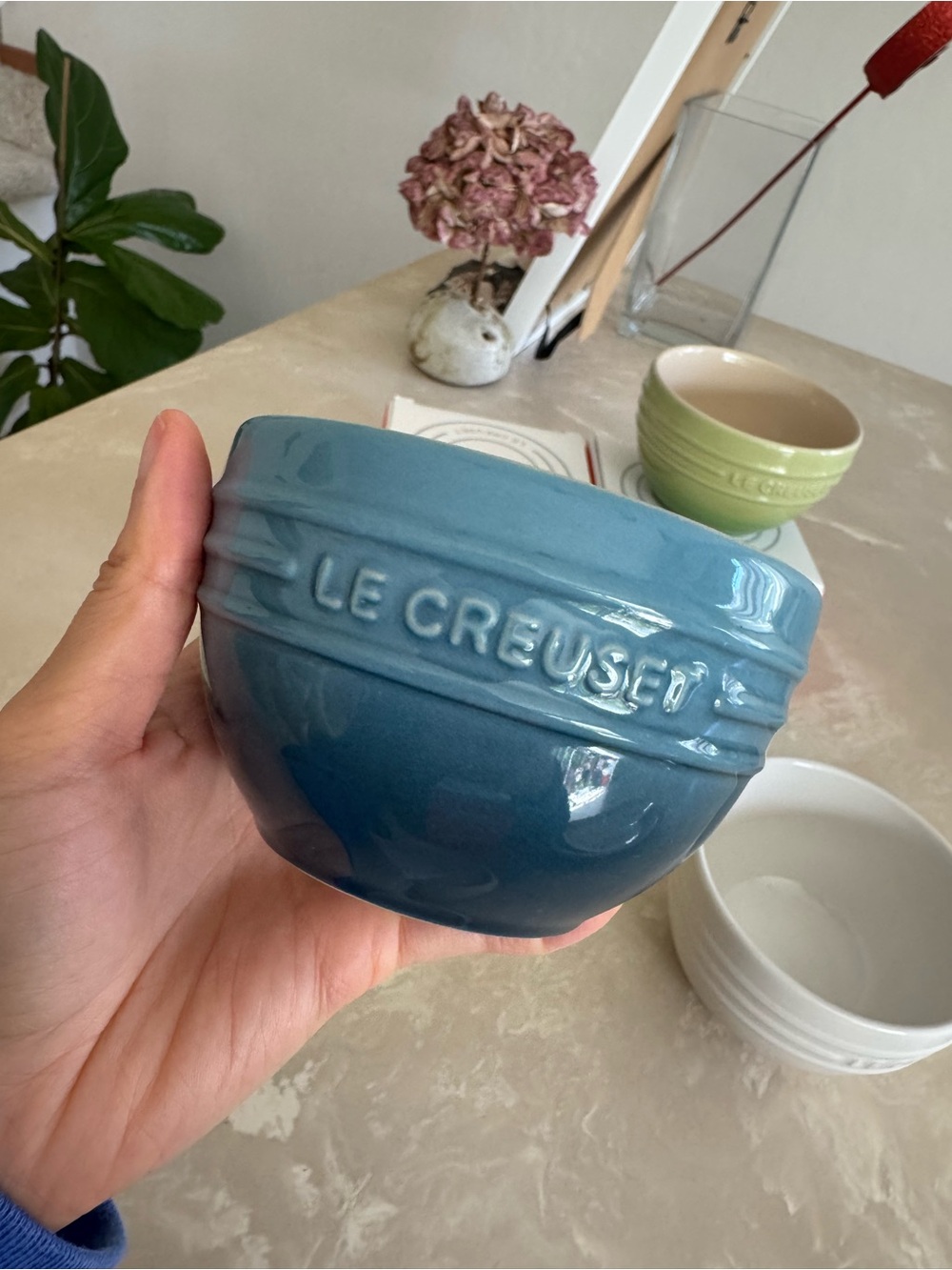 *Hard to Find* Le Creuset Rice Bowls Set of 4 - Picture 9 of 10